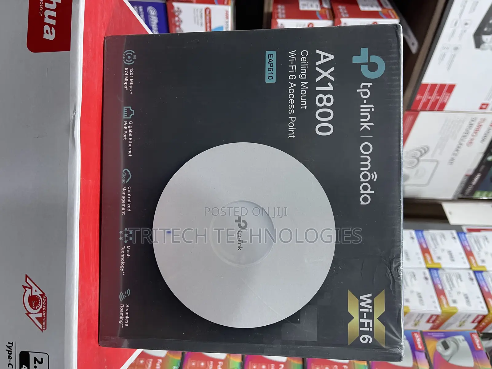 Tp-Link Eap610-Indoor Wi-Fi 6 Ax1800 Ceiling Access Point