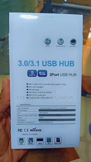 Usb Hub 3.0/3.1 + Card Reader