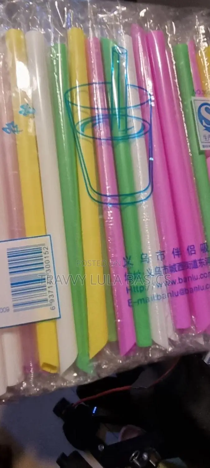 New Boba Hollow Straw-100pcs