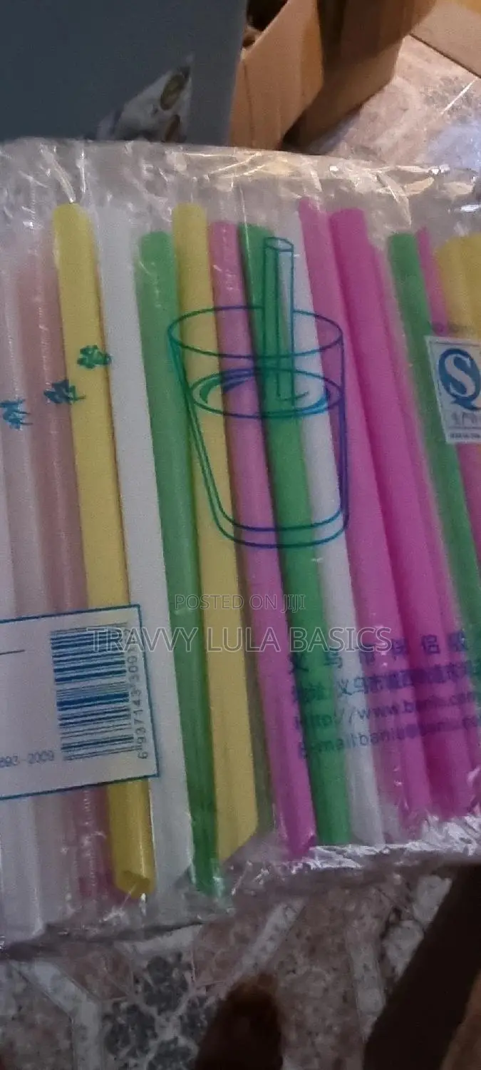 New Boba Hollow Straw-100pcs