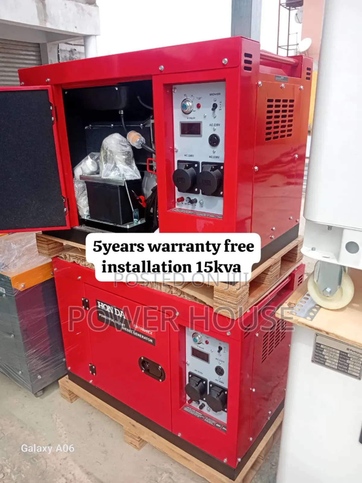 Electrum Honda Diesel 16500watts 15kva