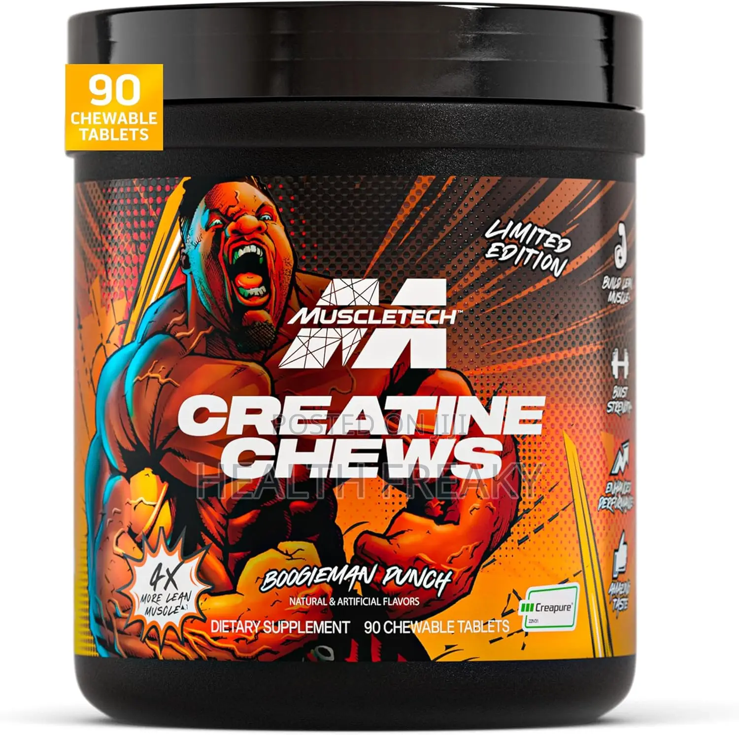 Creatine Chews Creatine Monohydrate Muscle Builder Energy
