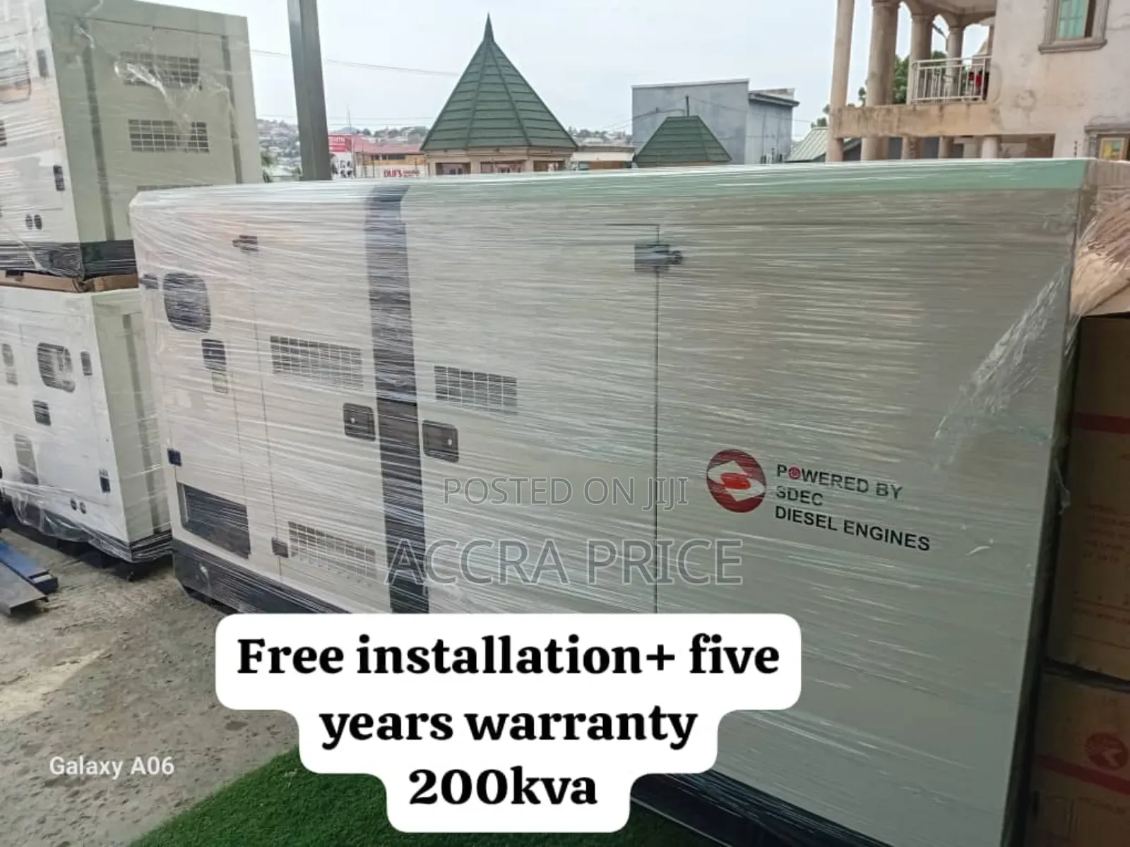 Well Circuited Perkins Diesel Generator 200kva Rated Diesel
