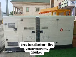 Stronger Power 200kva 200kw Diesel Generator Perkins Uk