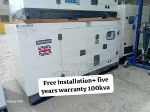 Stronger Power 100kva 100kw Diesel Generator Perkins Uk