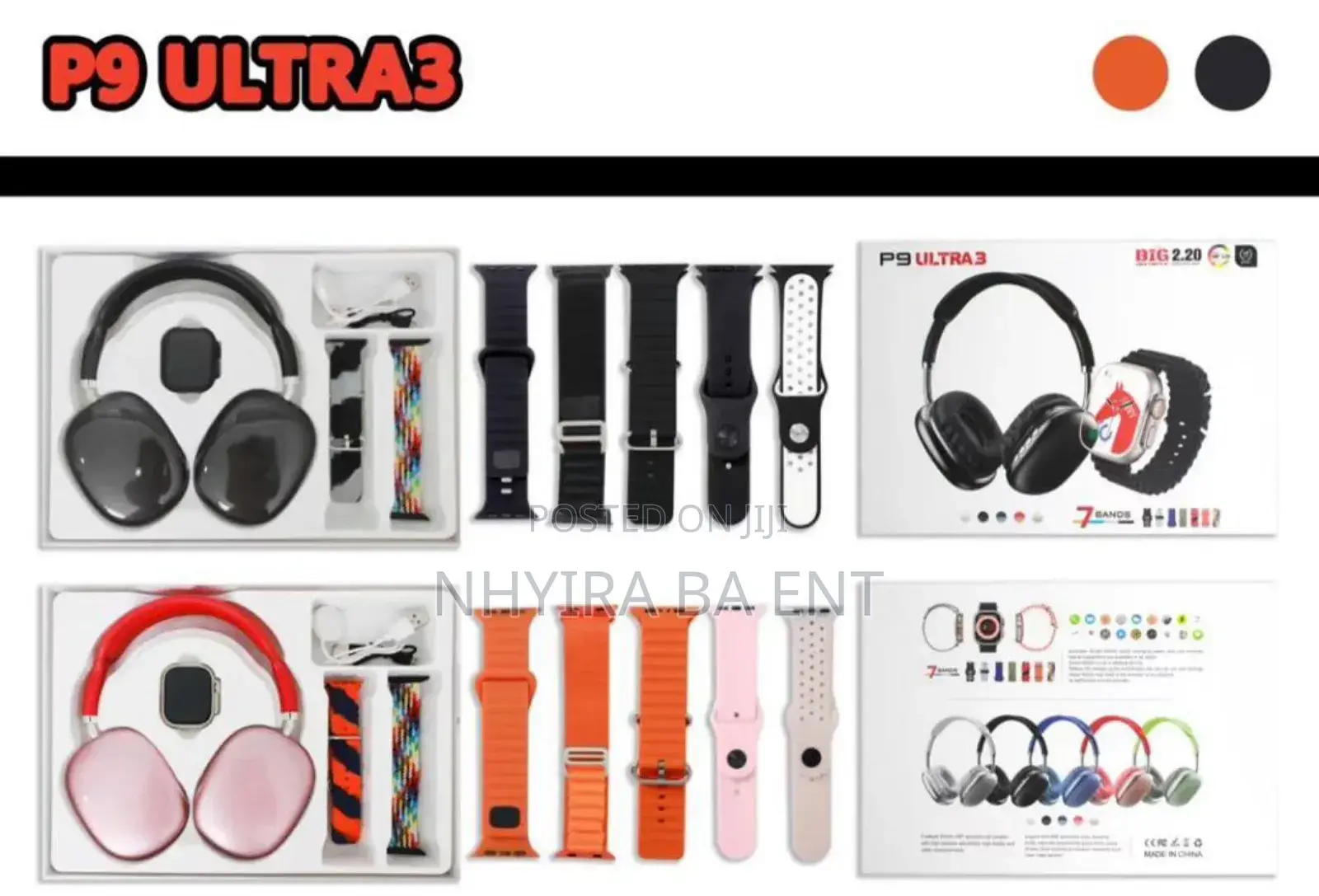 Headset With Smart Watch Ultra