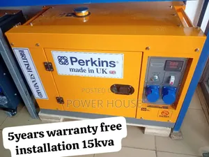 Yellowish Forge Power 15kva 16500watts Diesel Perkins