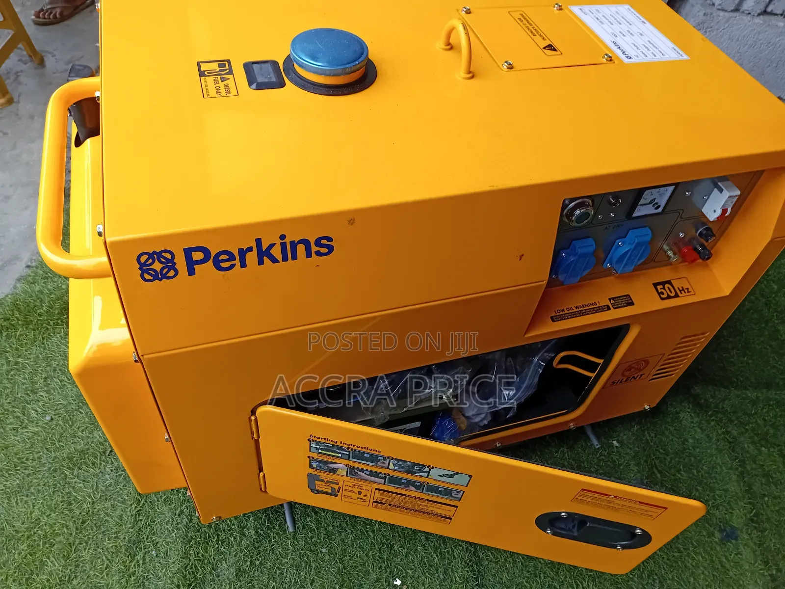 Gigantic 13000w 10kva Uk Perkins Diesel Generator Machine