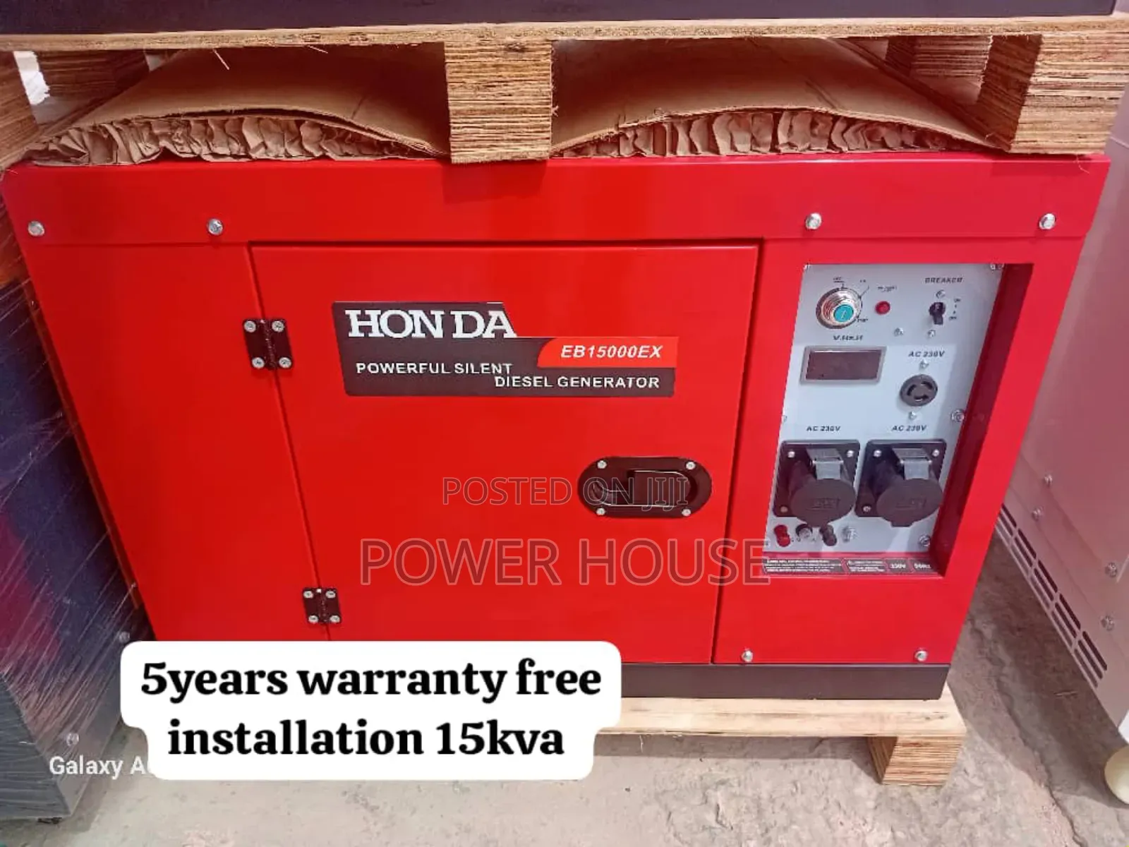 Power Sd Generator Honda Diesel Engine