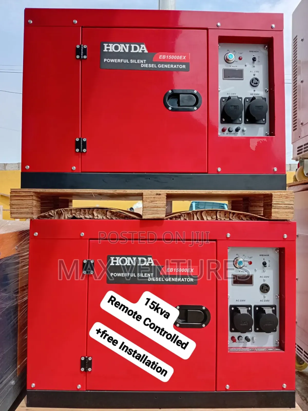 Unblemished Honda 15kva Diesel Powered