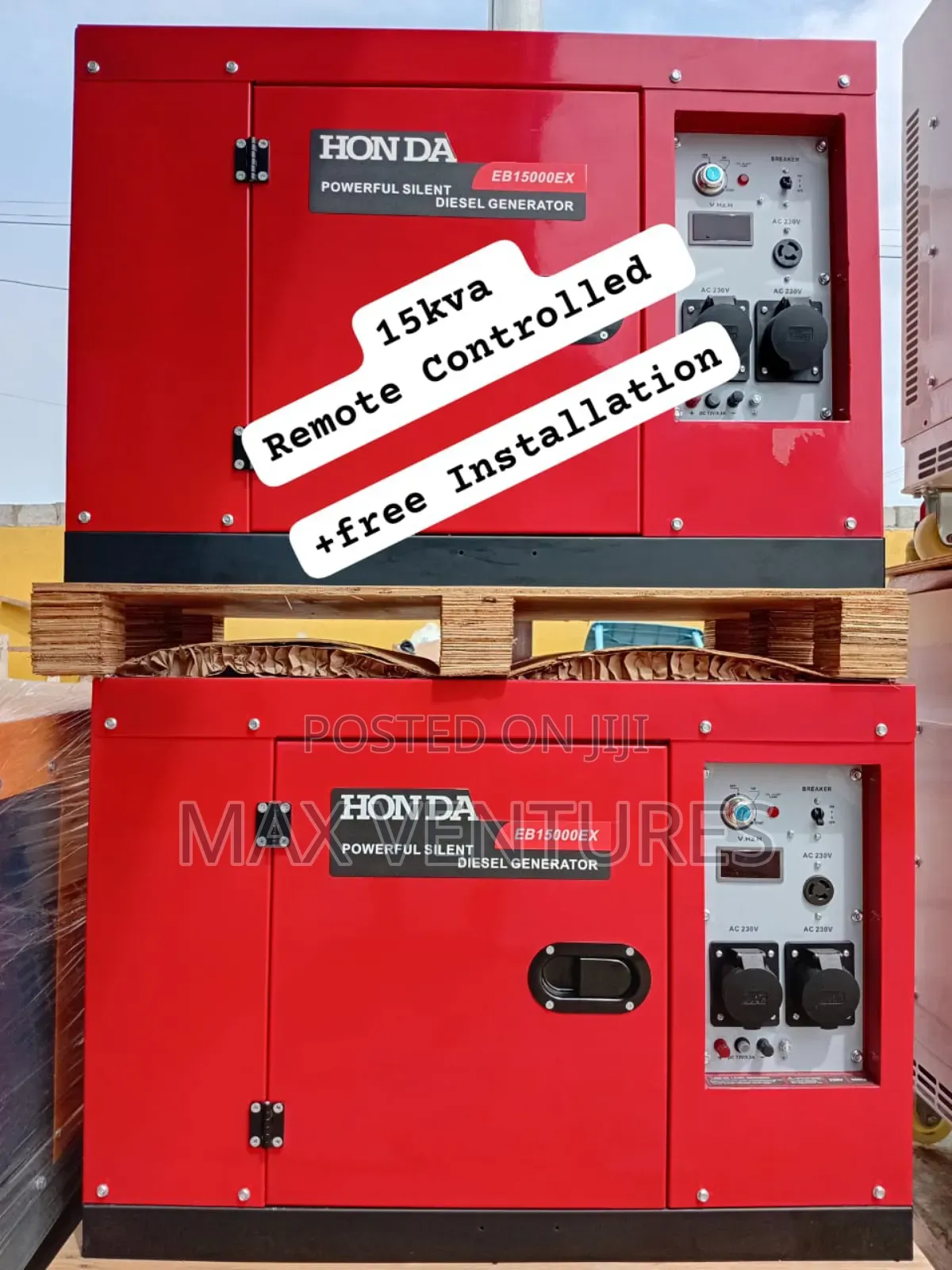 Unused New Arrival Honda 15kva Diesel Power Supply Generator