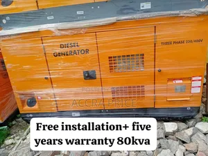 Stronger Power 80kva 70000watts Diesel Generator Perkins Uk