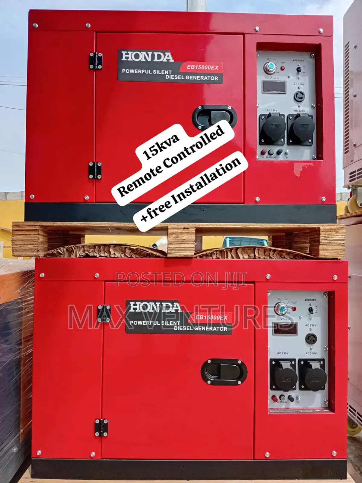Honda 15kva Diesel Mint Pristine Generator Power Backup