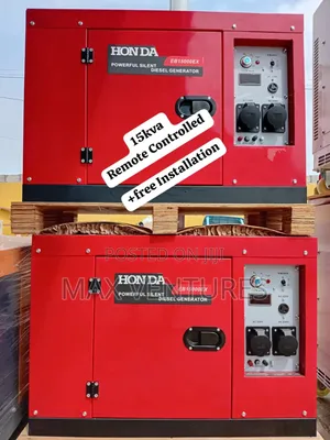 Honda 15kva Diesel Mint Pristine Generator Power Backup