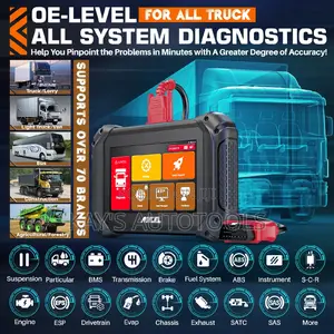Photo - Ancel V5hd Car Heavy Duty Truck Diagnostic All System Scan
