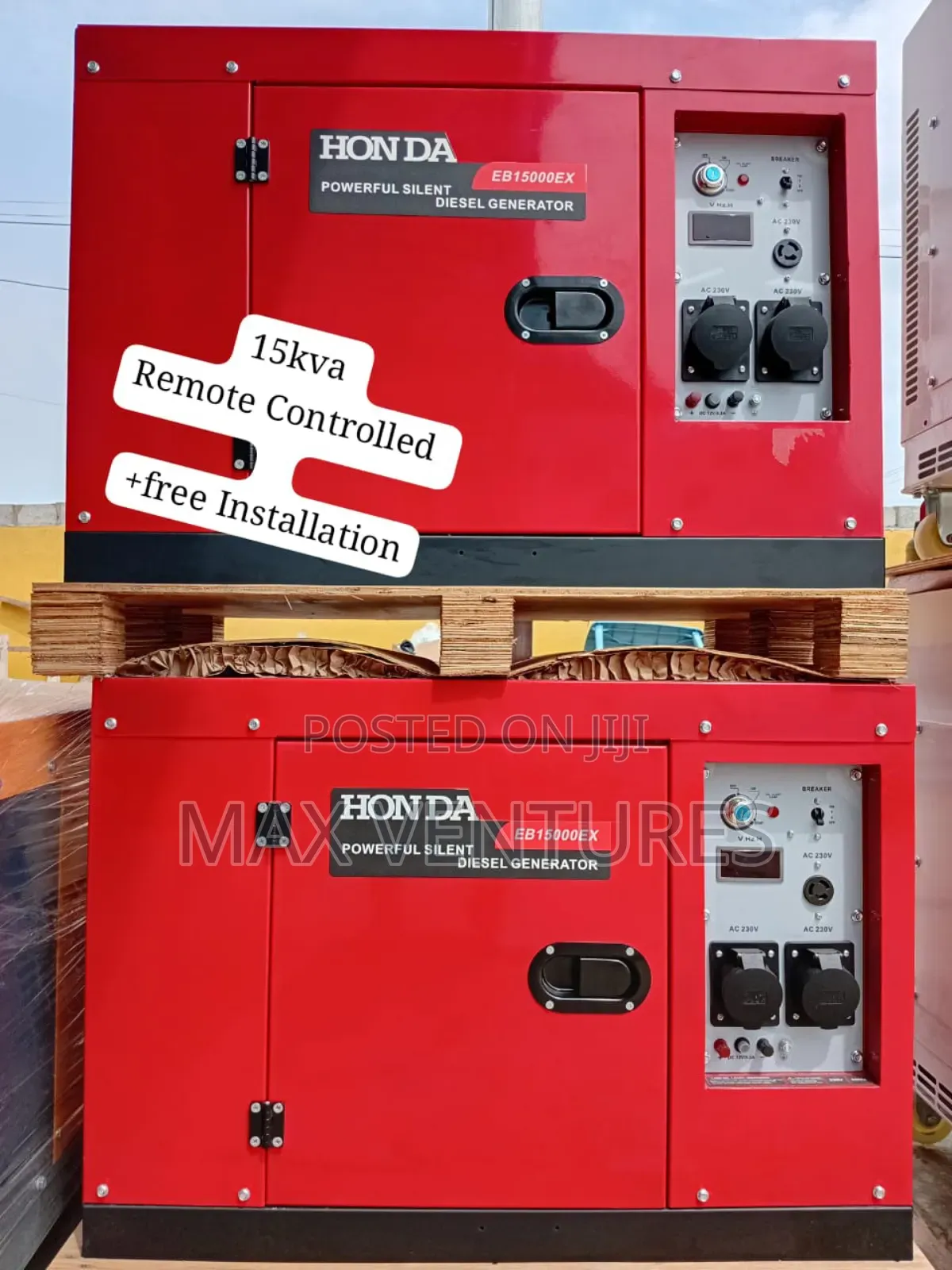 Immaculate Sparkling Honda 15kva Diesel Generator