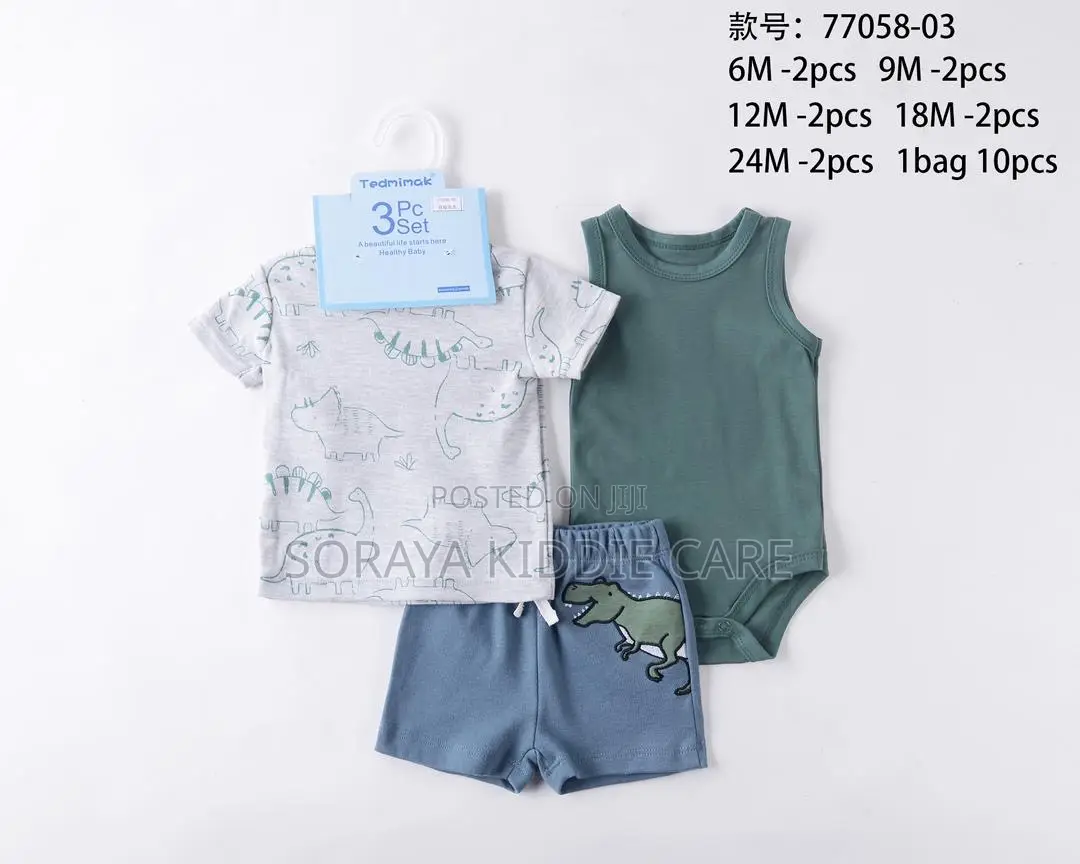 Boys Top and Down With Bodysuit