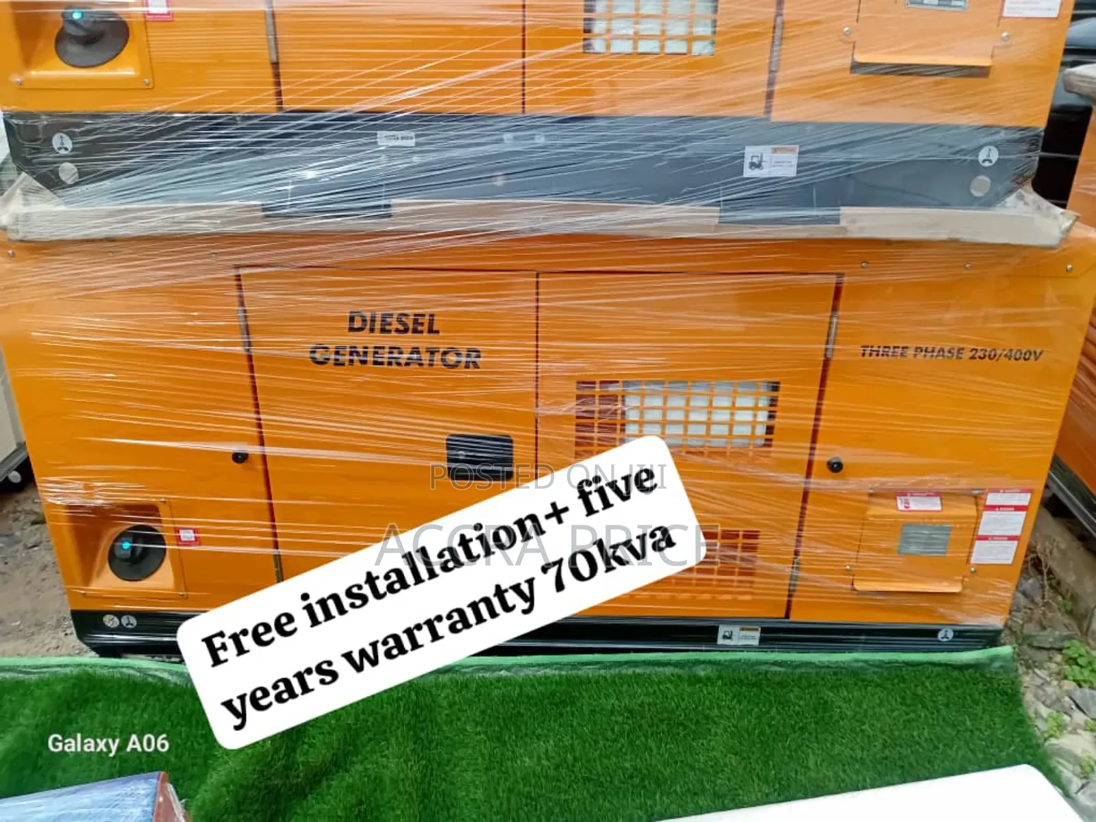 Sauve Perkins Diesel 70kva Perkins Diesel Generator 70kva