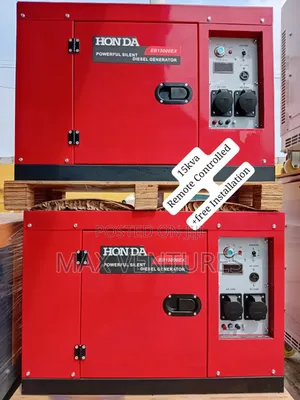 Honda 15kva Diesel Powered Genset Flawless Current Edition