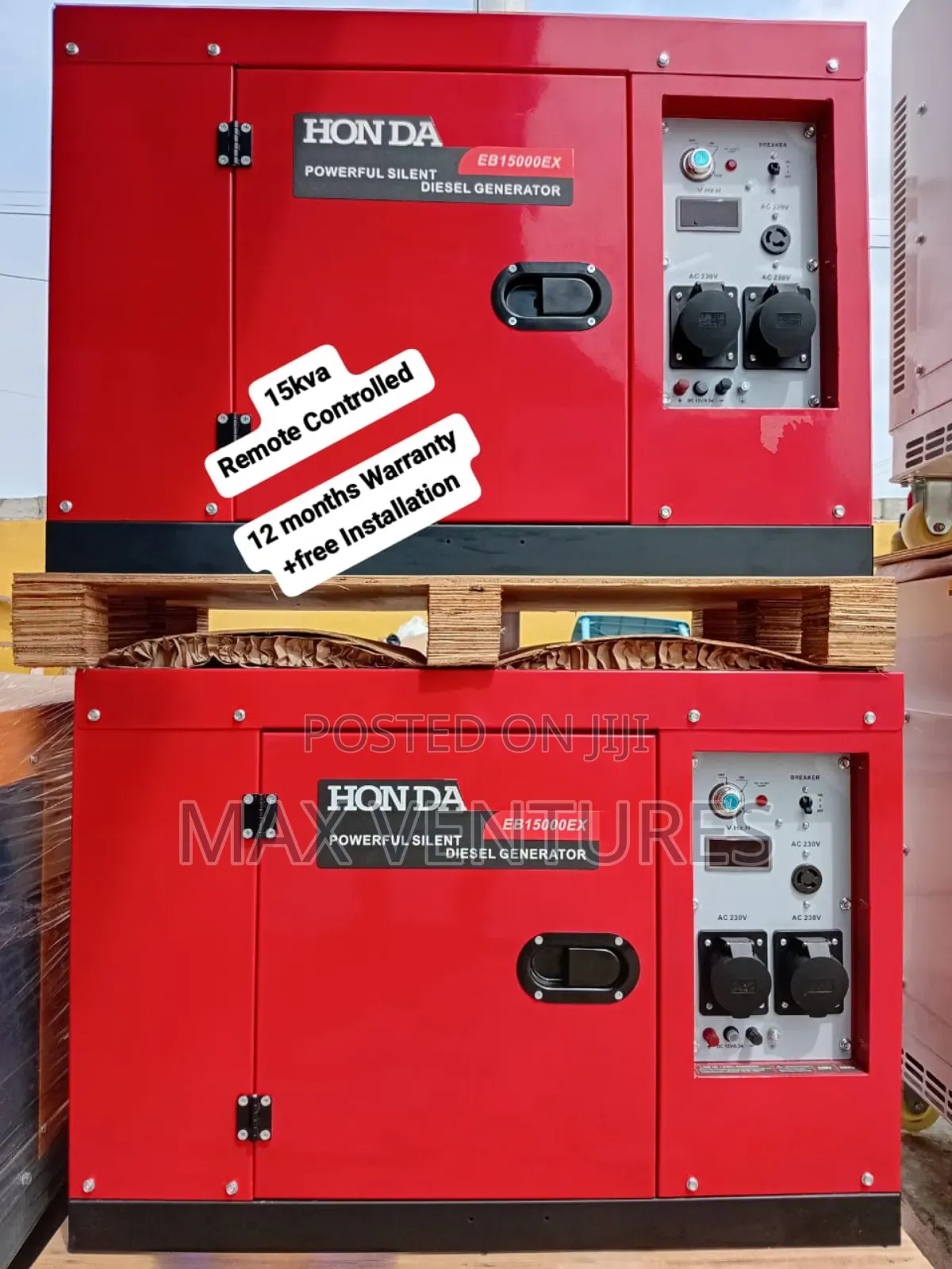 15kva Honda Diesel Generator Exuberant Home Power Supply
