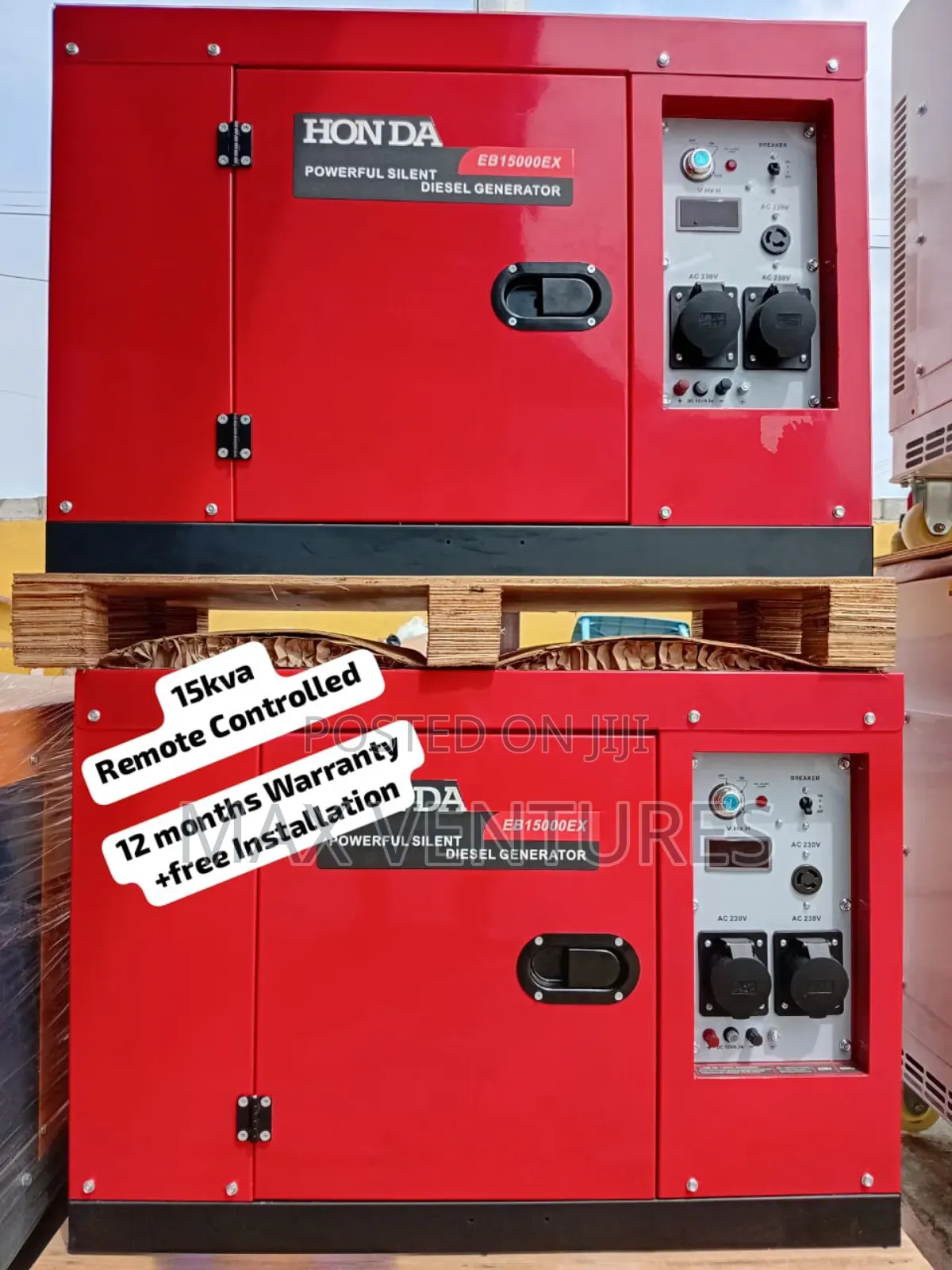 Honda 15kva Diesel Generator Theatrical Flamboyant