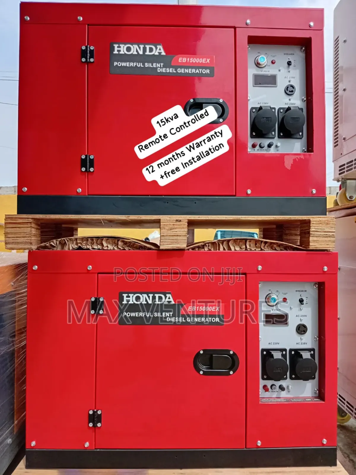 Honda 15kva Diesel Vivid Twinkling Strong Power Supply