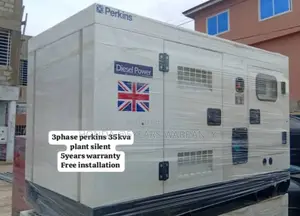 Ease Into Flow Perkins 35kva Generator Silent 3phase 35kva