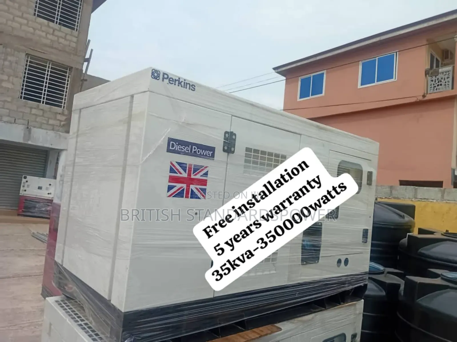 Exceptional 35kba Silent Diesel Generator