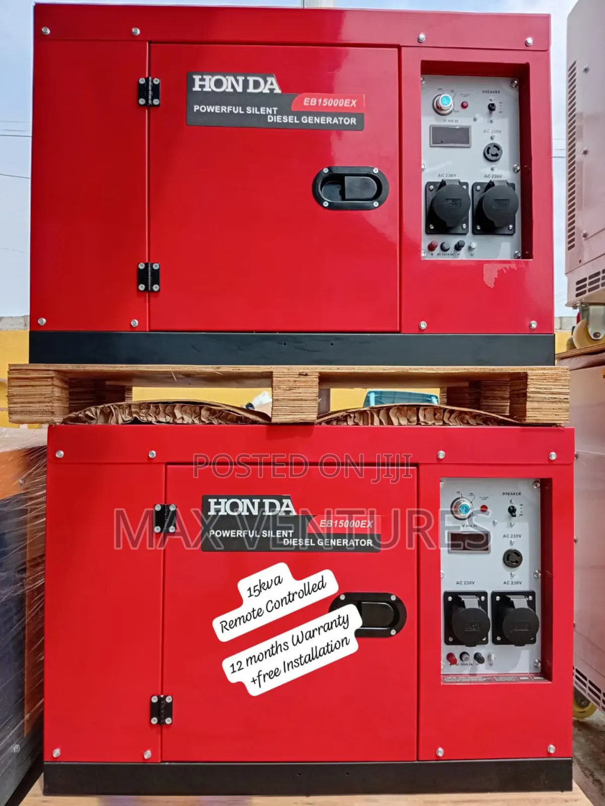 Honda 15kva Diesel Generator Sensational Passion Power Suply