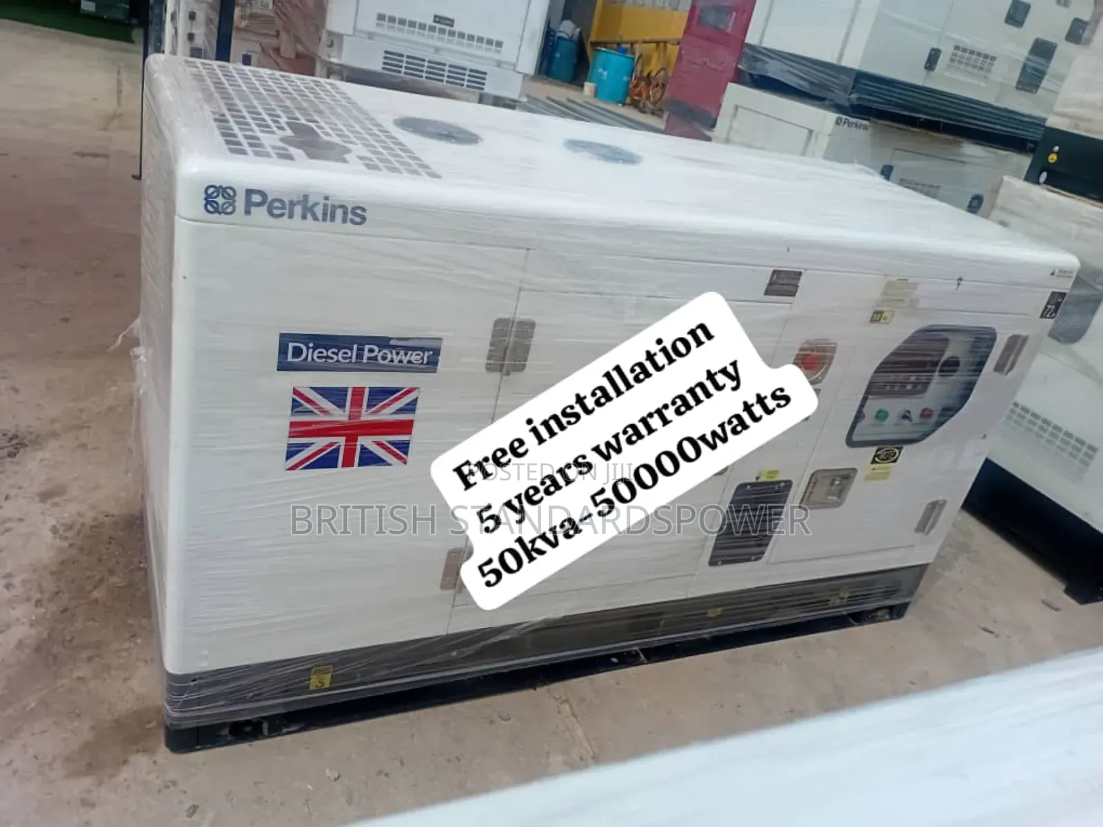 50kva Silent Diesel Generator With Self Sustainability