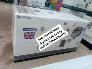 50kva Silent Diesel Generator With Self Sustainability