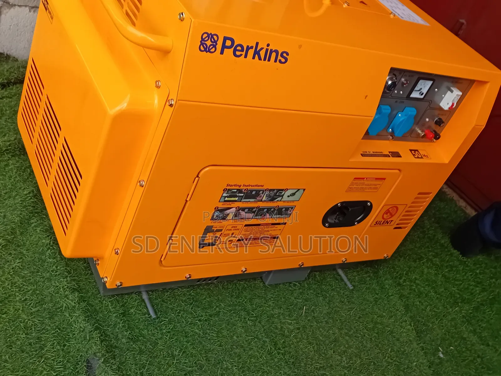 Distinctive Perkins Generator 10kva Silent 50hz Diesel