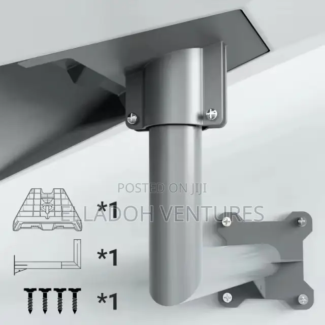 Starlink V3 Short Pipe Mount With Adapter