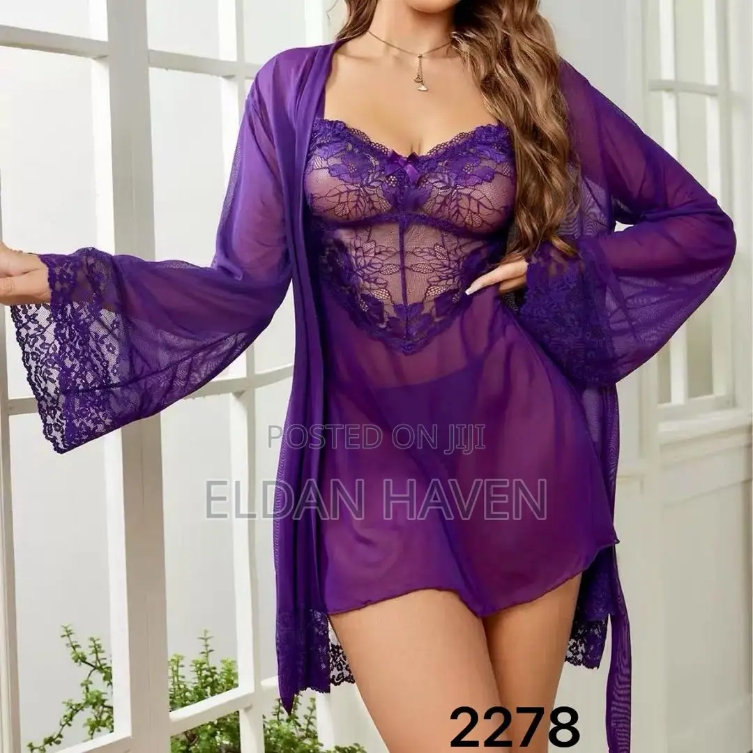 Ladies Night Wears With Coat