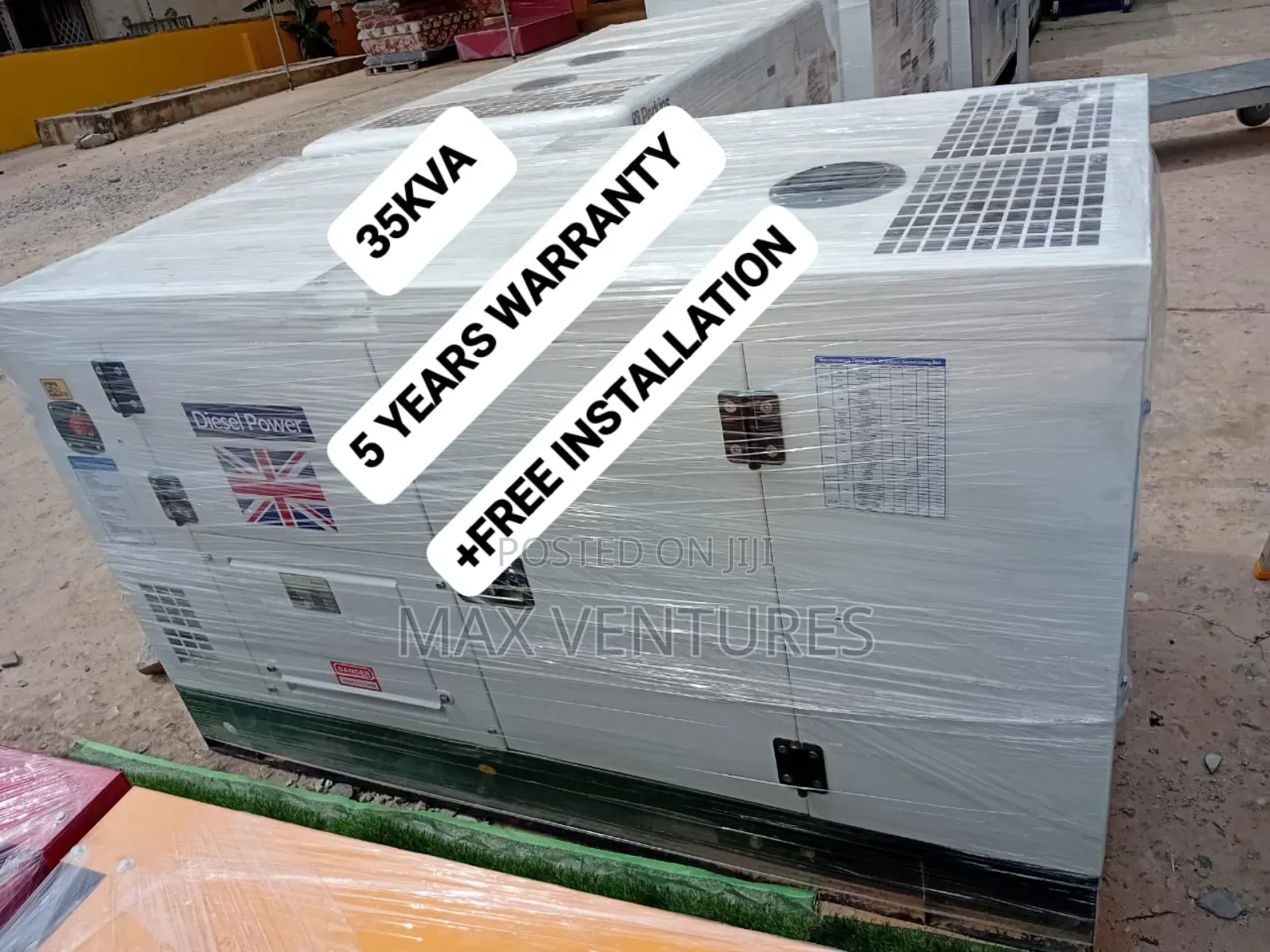 Freshly Arrived Perkins 35kva Silent Diesel Plant