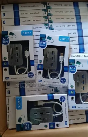 Usb 3.0/3.1 Card Reader+Hub