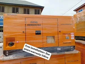 Well Circuited Perkins Diesel Generator 35kva Rated Diesel