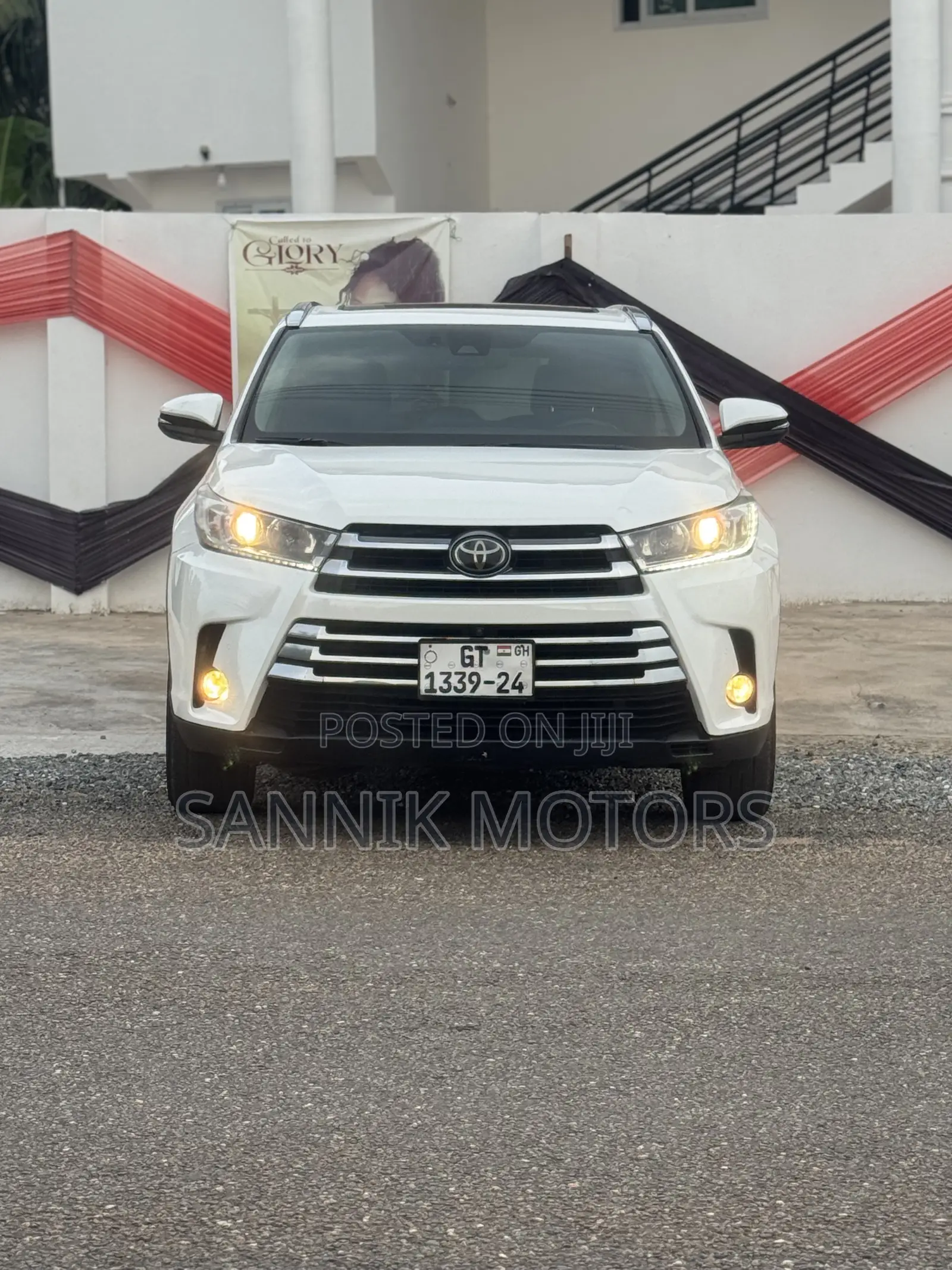 Toyota Highlander Limited Platinum 2019 White