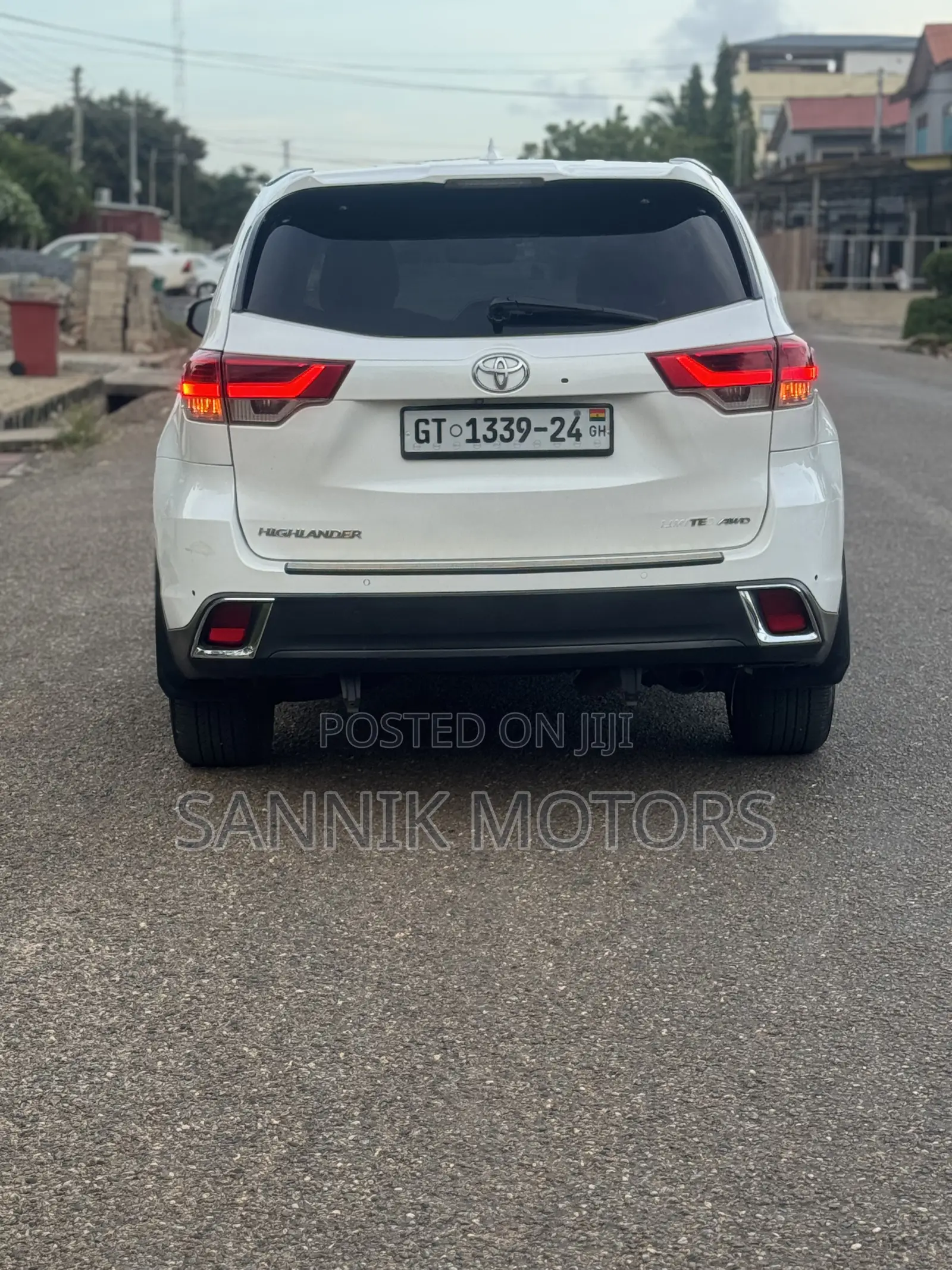 Toyota Highlander Limited Platinum 2019 White