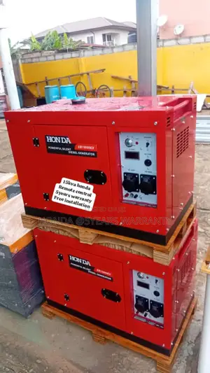 Your Reliable Generator Source Honda 15kva 15000wax Silent