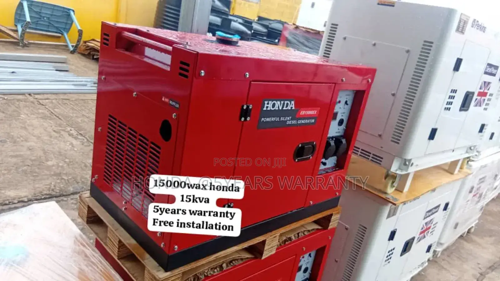 Zero Emission Generator Silent Remote Control 15kva Honda