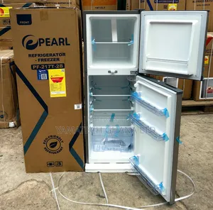 Pearl 138 Litre Double Door Fridge With Top Freezer