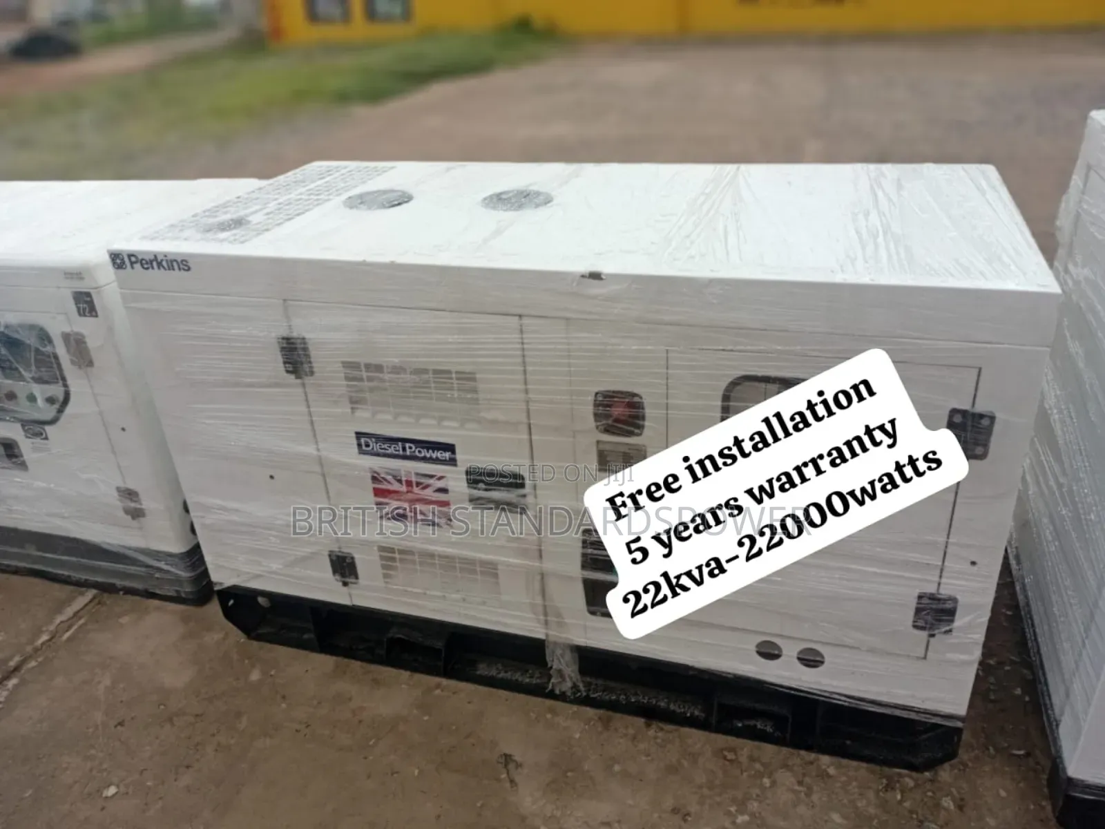 Intense 22kva Silent Diesel Powered Generator