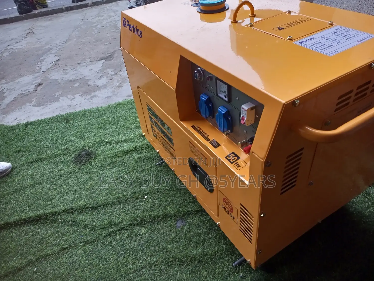Noise Free Yellow Perkins Generator Diesel Generator 10kva