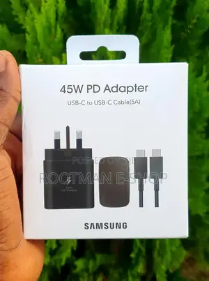 Super Fast Charger 45w Type C Samsung Charger