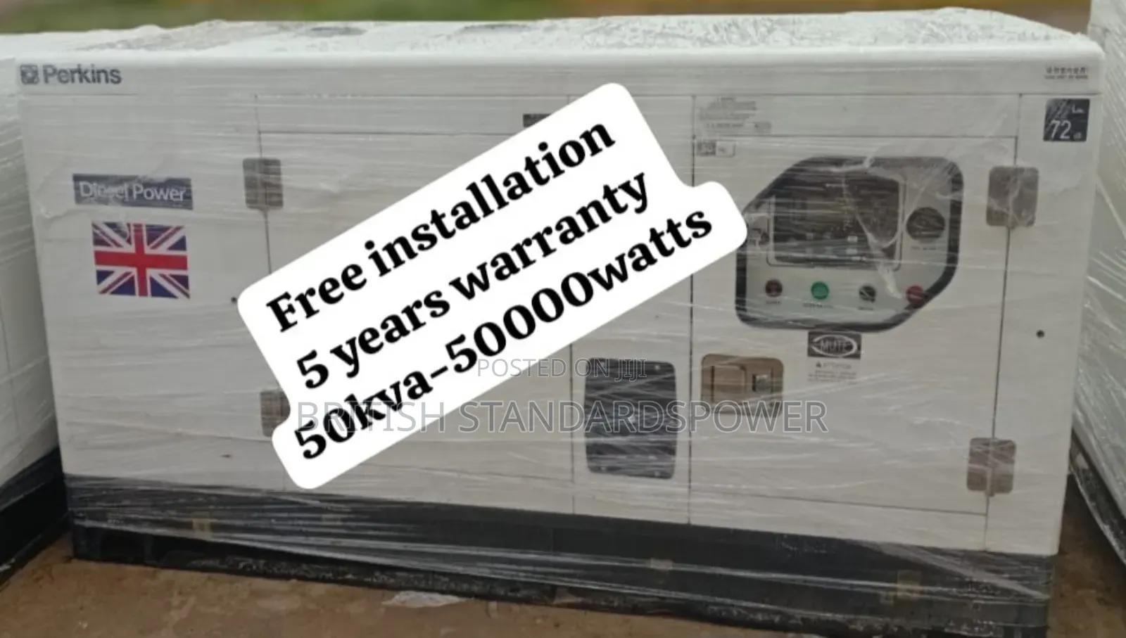 Performance Energy 50kva Silent Diesel Generator