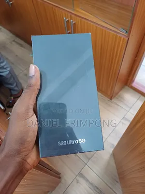 New Samsung Galaxy S20 Ultra 5G 128 GB Black