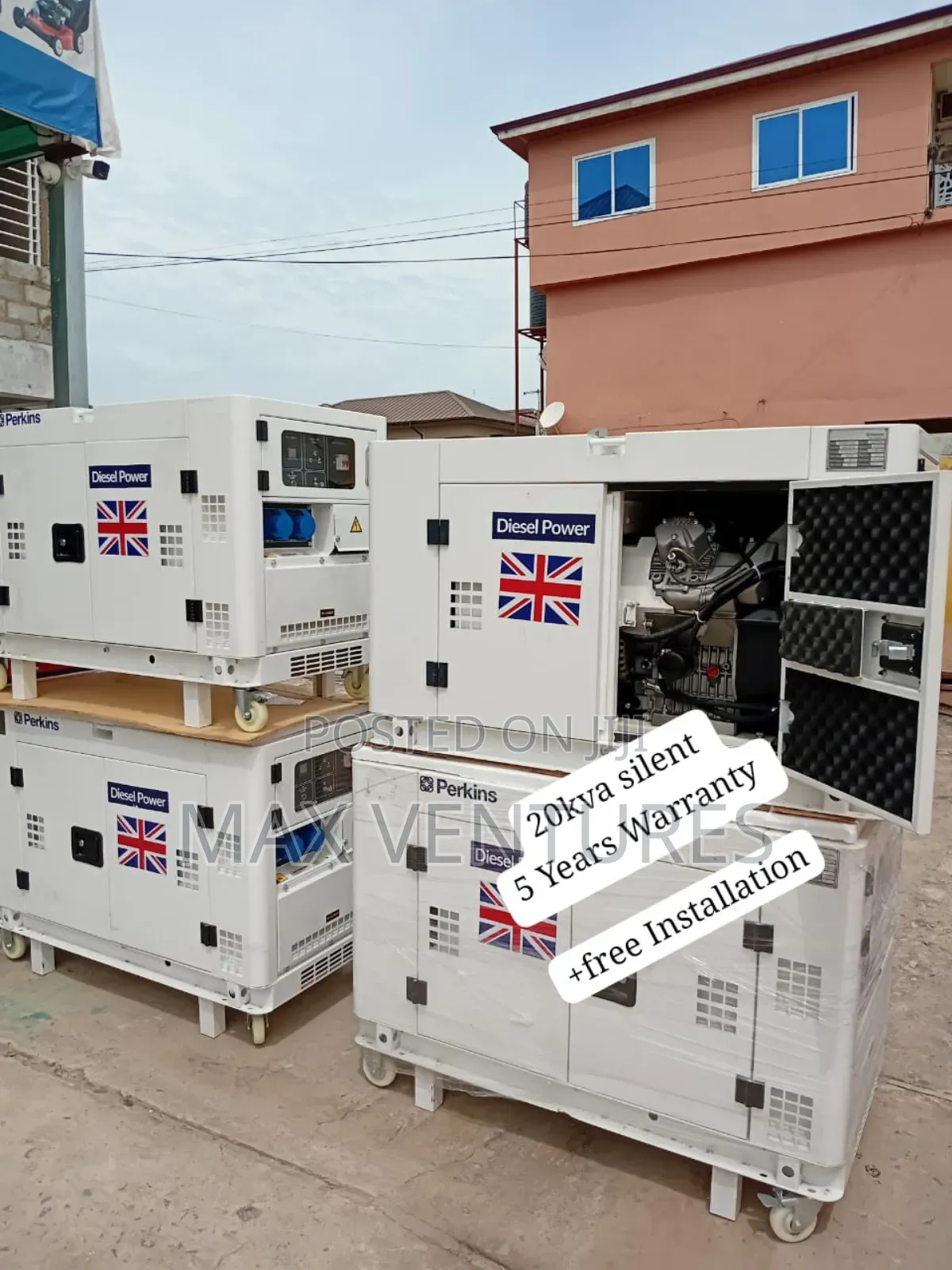 20kva Diesel Perkins Generator Prestine Immaculate Design