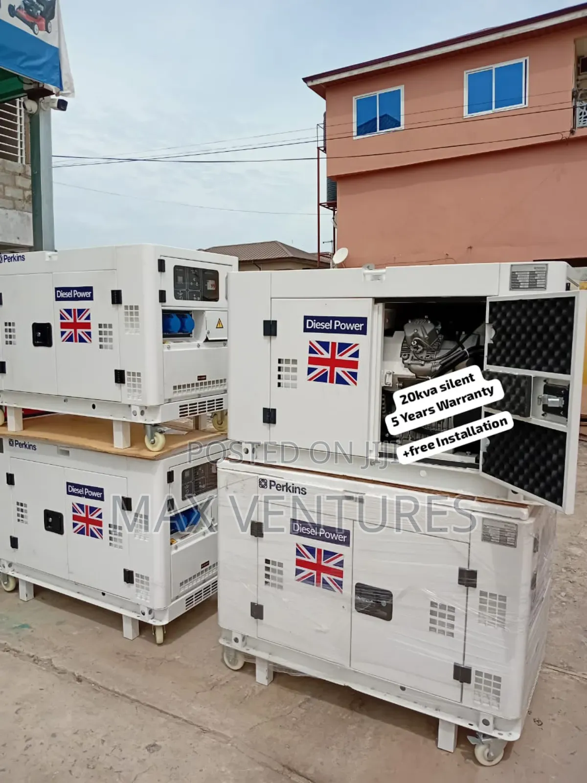 20kva Perkins 20kw Unmarred and Unscatched Power Backup