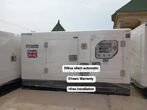 50kva Diesel Perkins Unused Diesel Powered Silent Generator